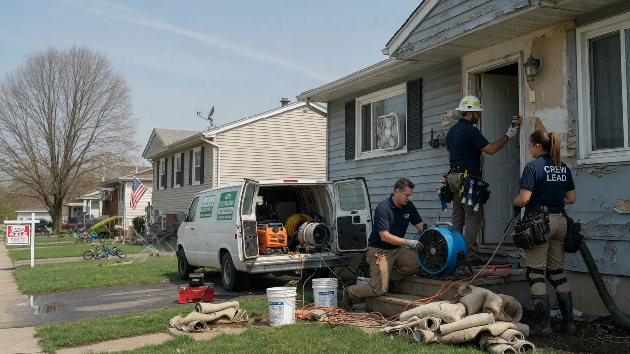 Flood Cleanup in South Charleston, WV near me