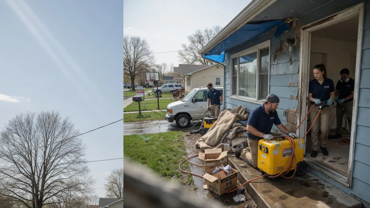 Basement Flood Cleanup in South Charleston, WV near me